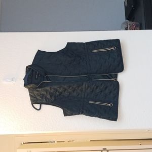 Green Quilted Vest size XL